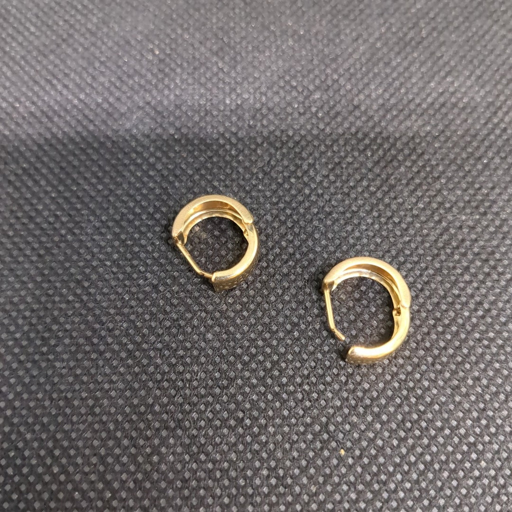 ARRACADAS PAR ORO 14 K 1,20 GRMS (SEMINUEVO)