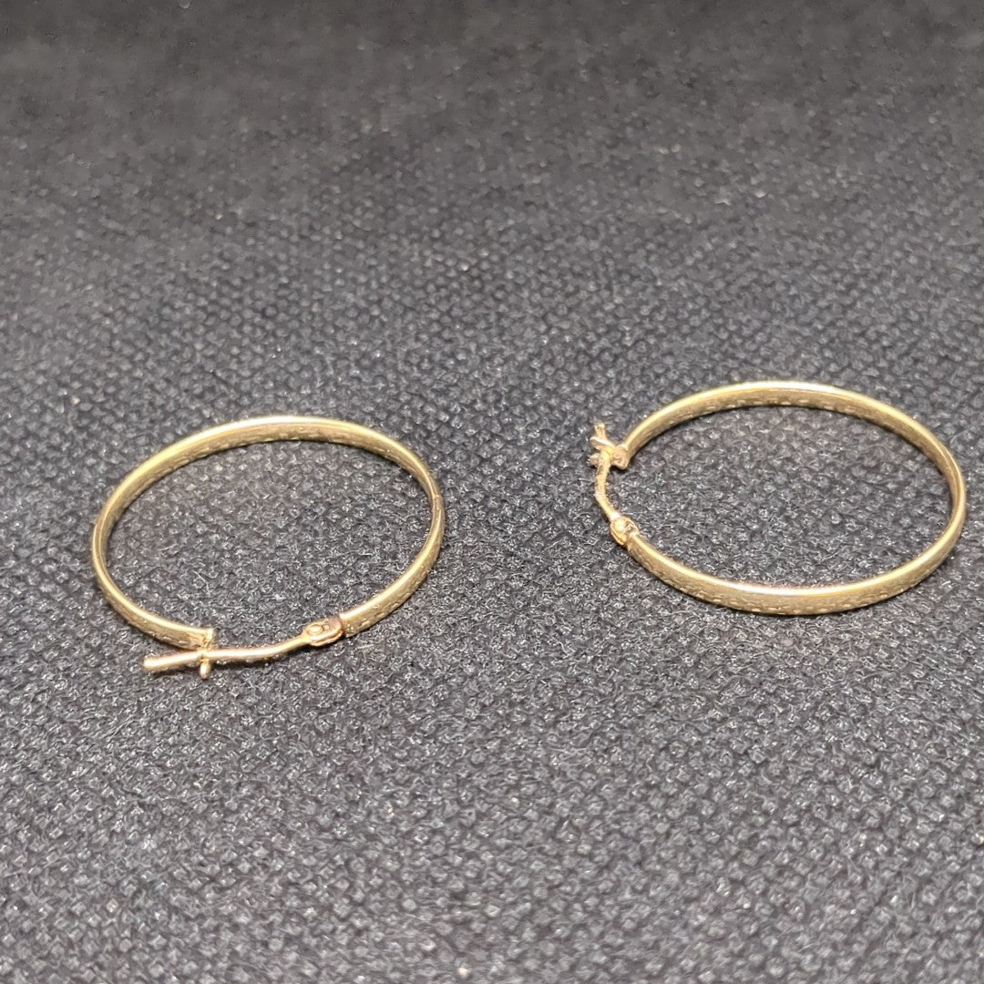 ARRACADAS PAR ORO 14 K 1,50 GRMS (SEMINUEVO)