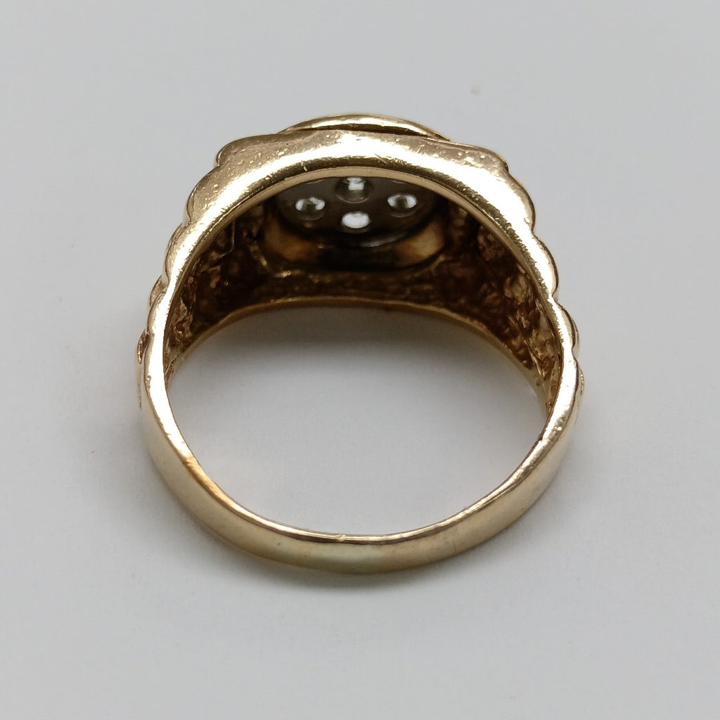 ANILLO ORO 14 K 9.6 GRMS (SEMINUEVO)