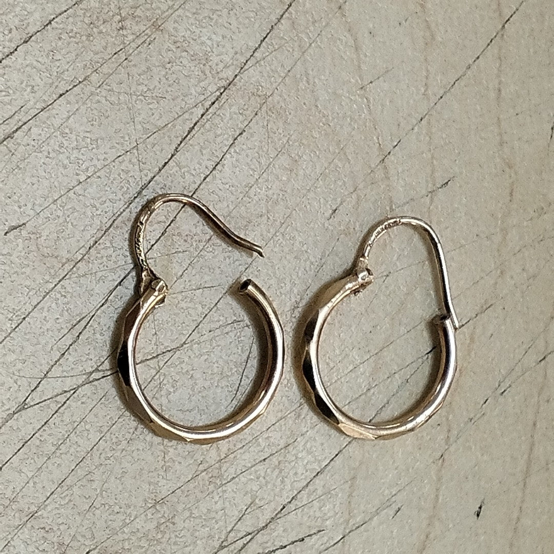 ARRACADAS PAR ORO 10 K 1 GRMS (SEMINUEVO)