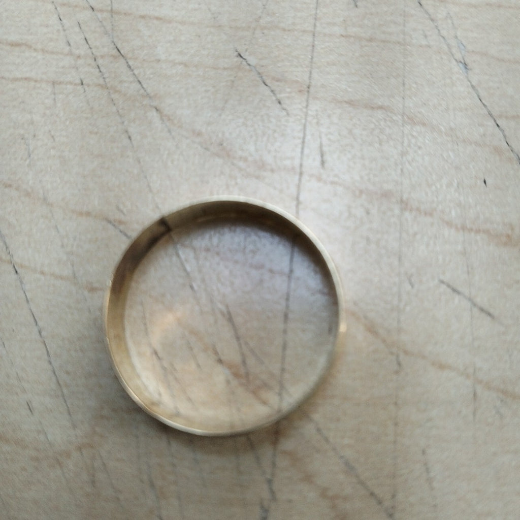 ARGOLLA ORO 10 K 1.7 GRMS (SEMINUEVO)