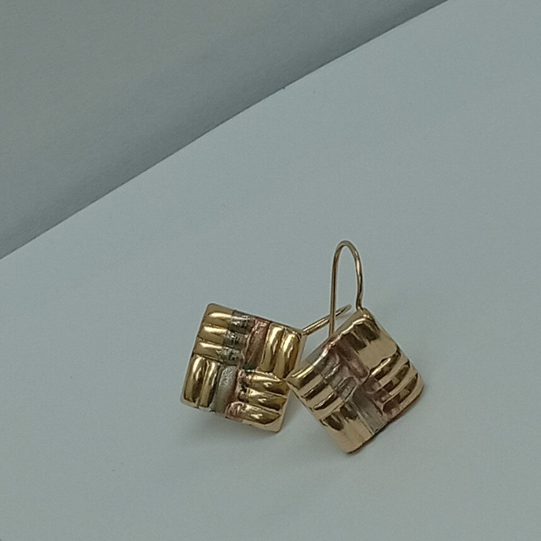 ARETES PAR ORO 10 K 1,80 GRMS (SEMINUEVO)