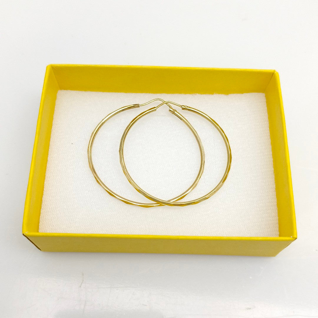 ARRACADAS PAR ORO 14 K 2,60 GRMS (SEMINUEVO)