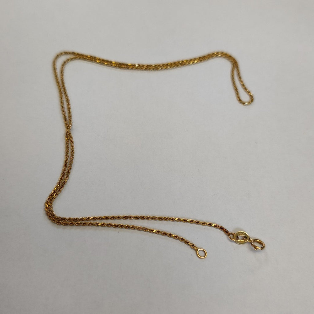 CADENA ORO 14 K 3 GRMS (SEMINUEVO)
