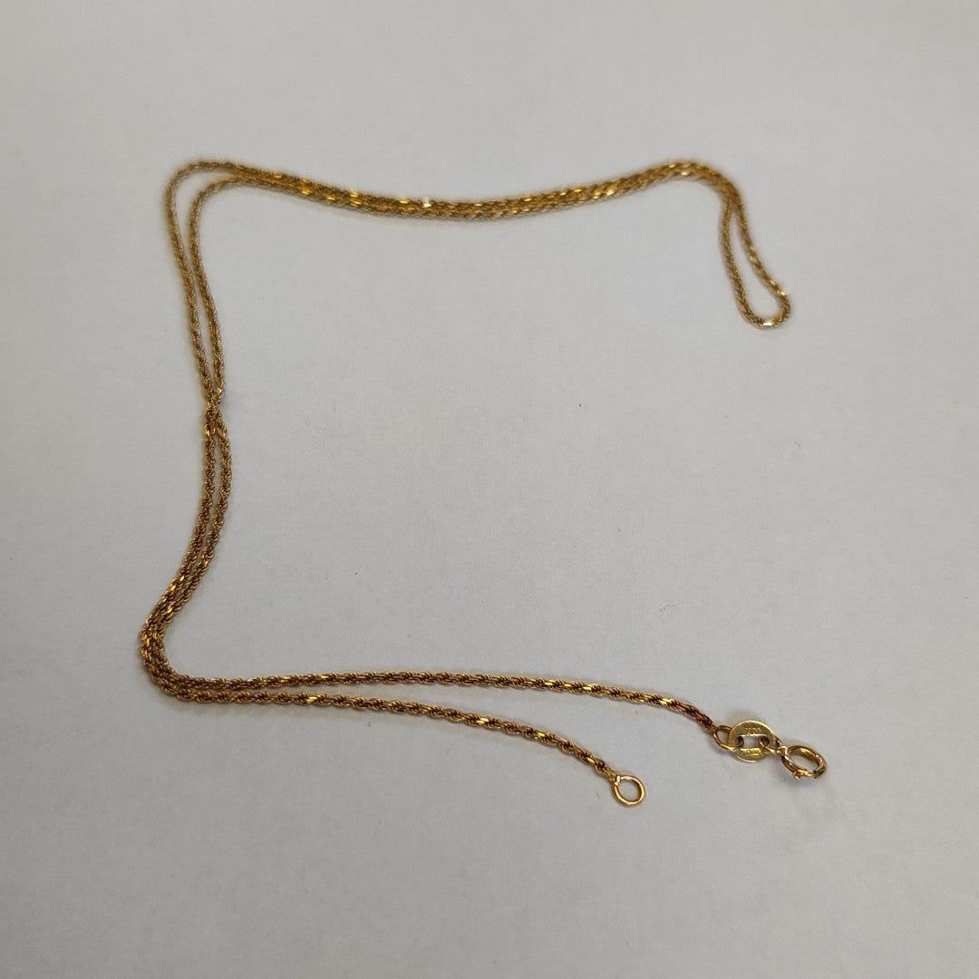 CADENA ORO 14 K 3 GRMS (SEMINUEVO)