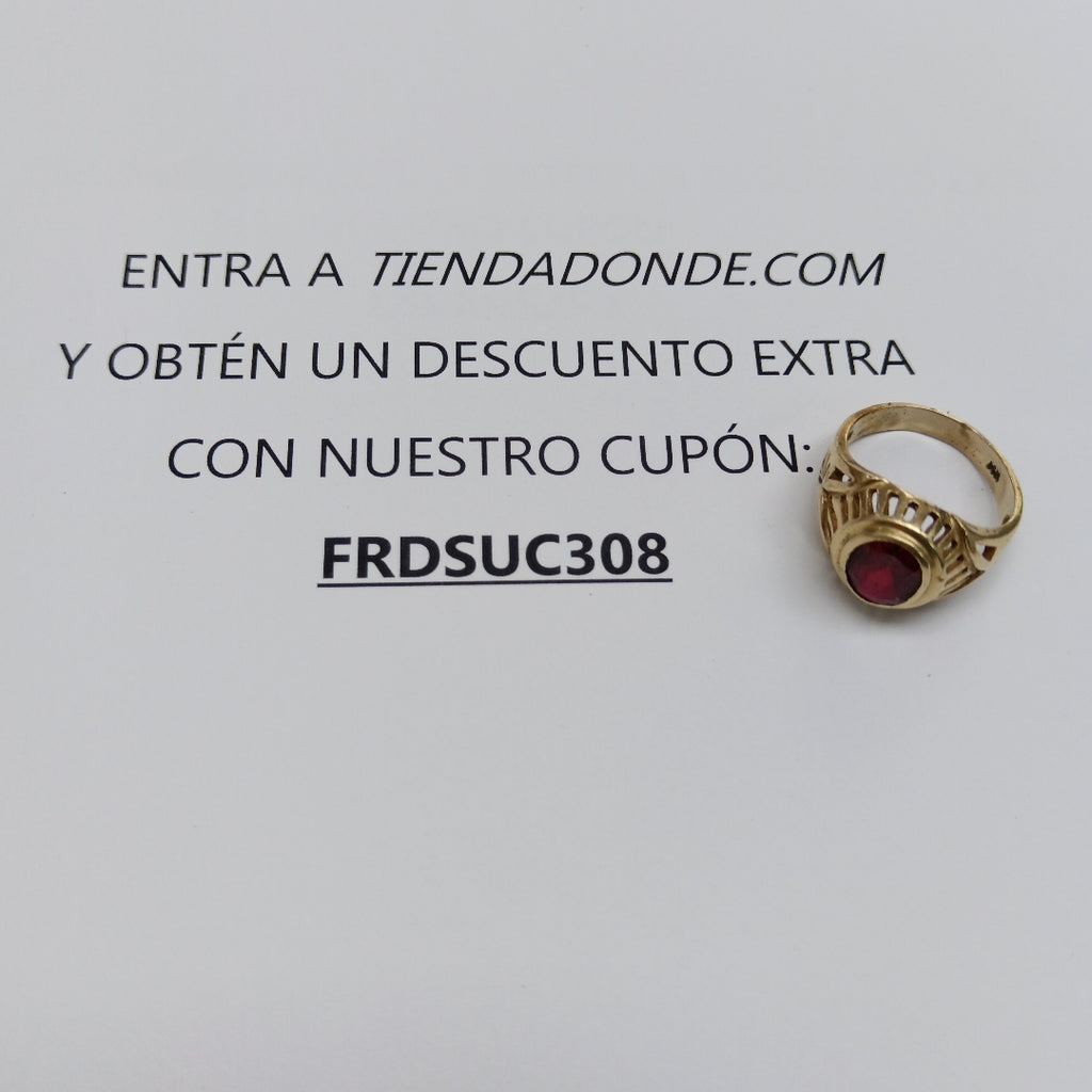 ANILLO ORO 10 K 7.3 GRMS (SEMINUEVO)