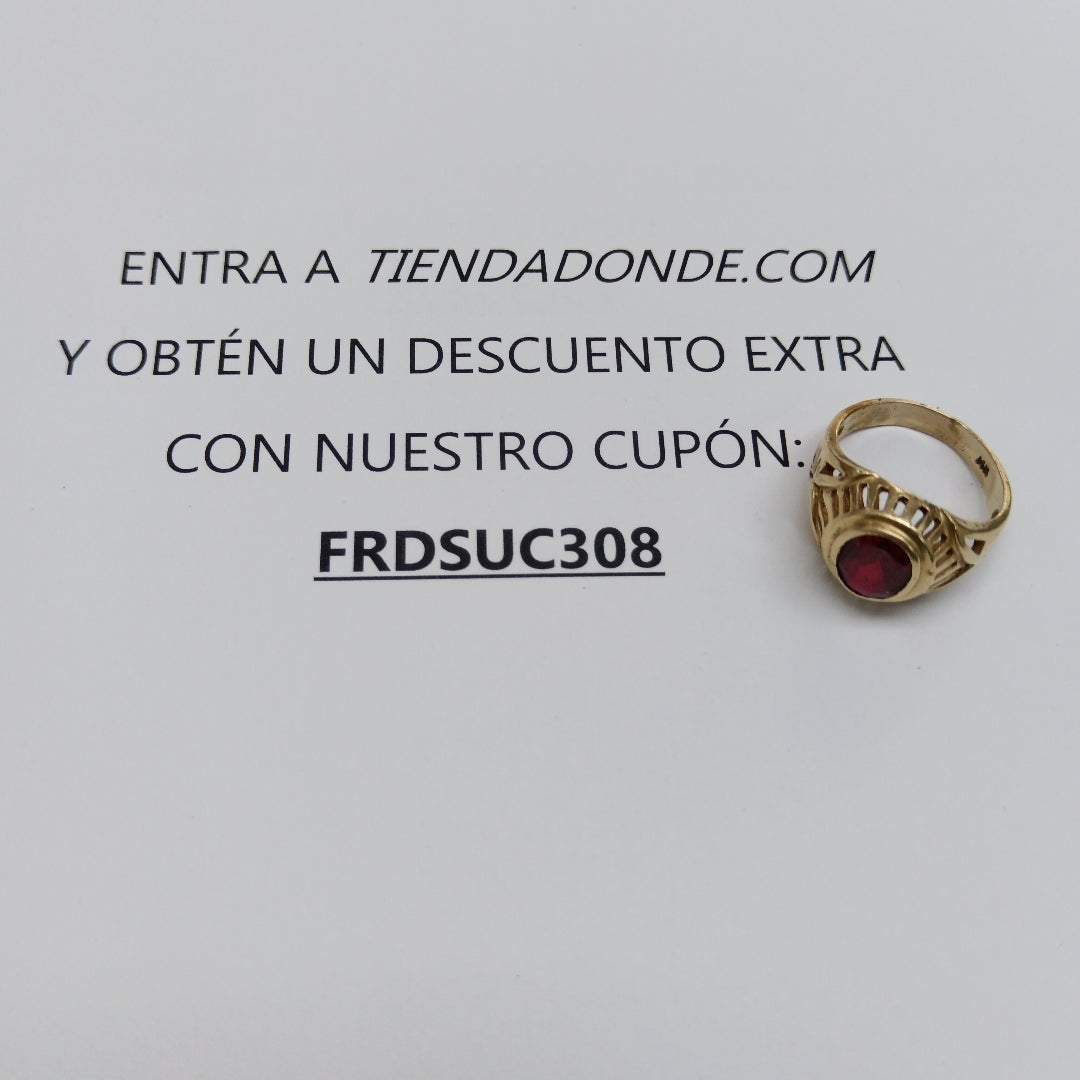 ANILLO ORO 10 K 7.3 GRMS (SEMINUEVO)