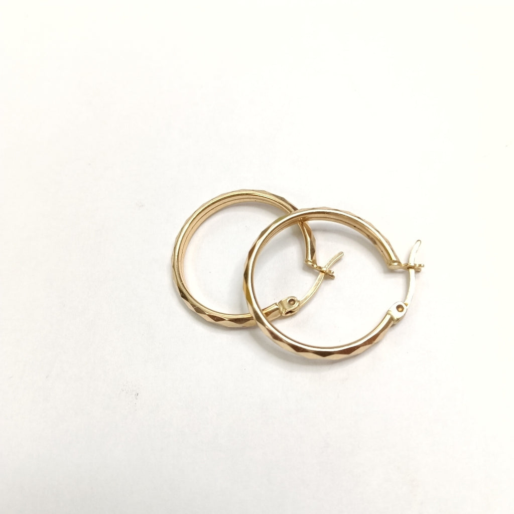 ARRACADAS PAR ORO 14 K 2.6 GRMS (SEMINUEVO)