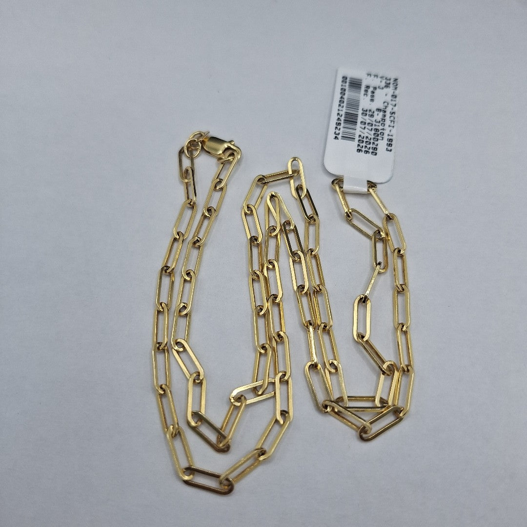 CADENA ORO 14 K 9.1 GRMS (SEMINUEVO)