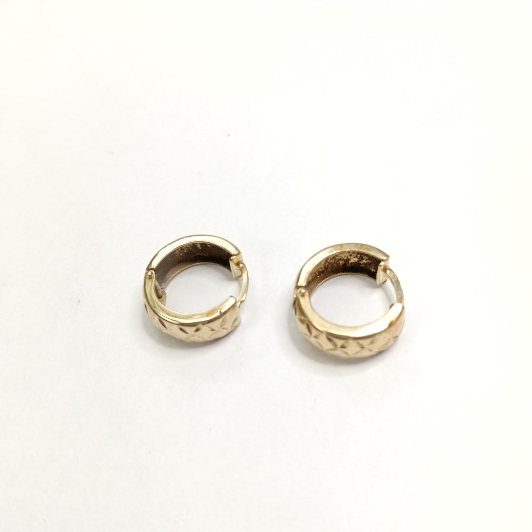 ARRACADAS PAR ORO 14 K 3,20 GRMS (SEMINUEVO)