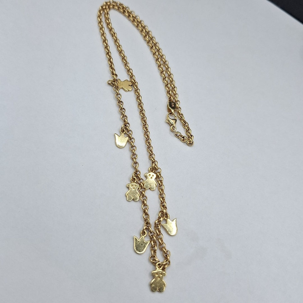 GARGANTILLA ORO 14 K 7.4 GRMS (SEMINUEVO)