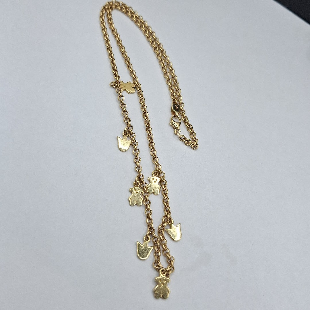 GARGANTILLA ORO 14 K 7.4 GRMS (SEMINUEVO)