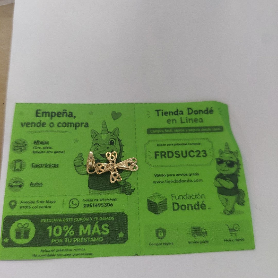 DIJE ORO 14 K 1.2 GRMS (SEMINUEVO)