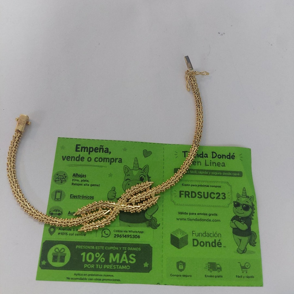 PULSERA ORO 18 K 14,00 GRMS (SEMINUEVO)