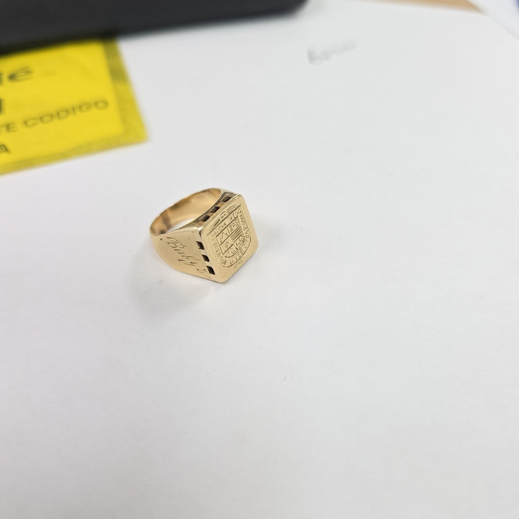 ANILLO ORO 14 K 9,30 GRMS (SEMINUEVO)