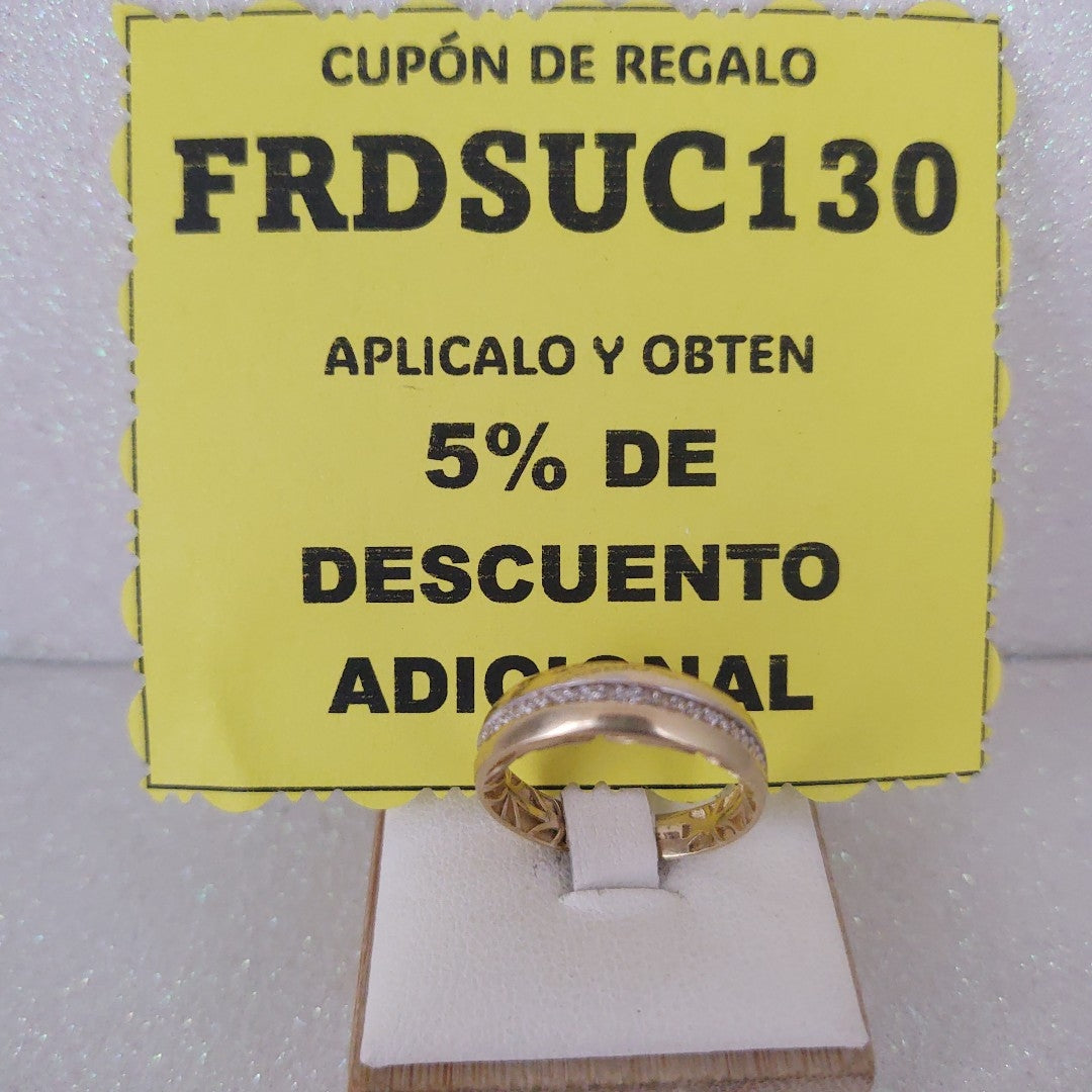 ANILLOS DAMA ORO 14K 2.8 (NUEVO)