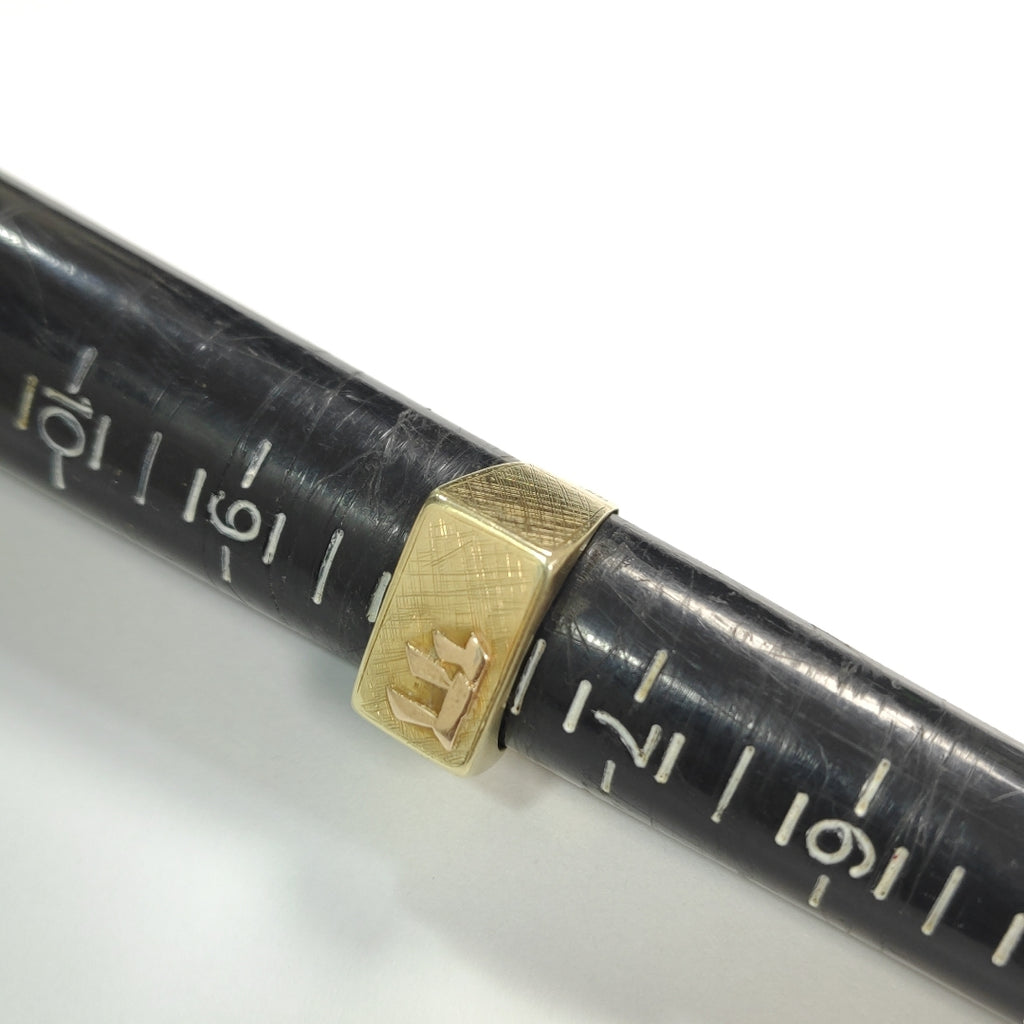 ANILLO ORO 14 K 3.8 GRMS (SEMINUEVO)