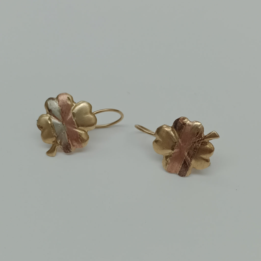 ARETES PAR ORO 10 K 1,20 GRMS (SEMINUEVO)