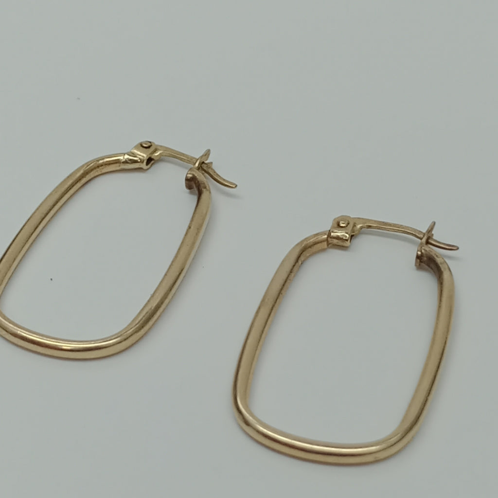 ARRACADAS PAR ORO 10 K 1,90 GRMS (SEMINUEVO)