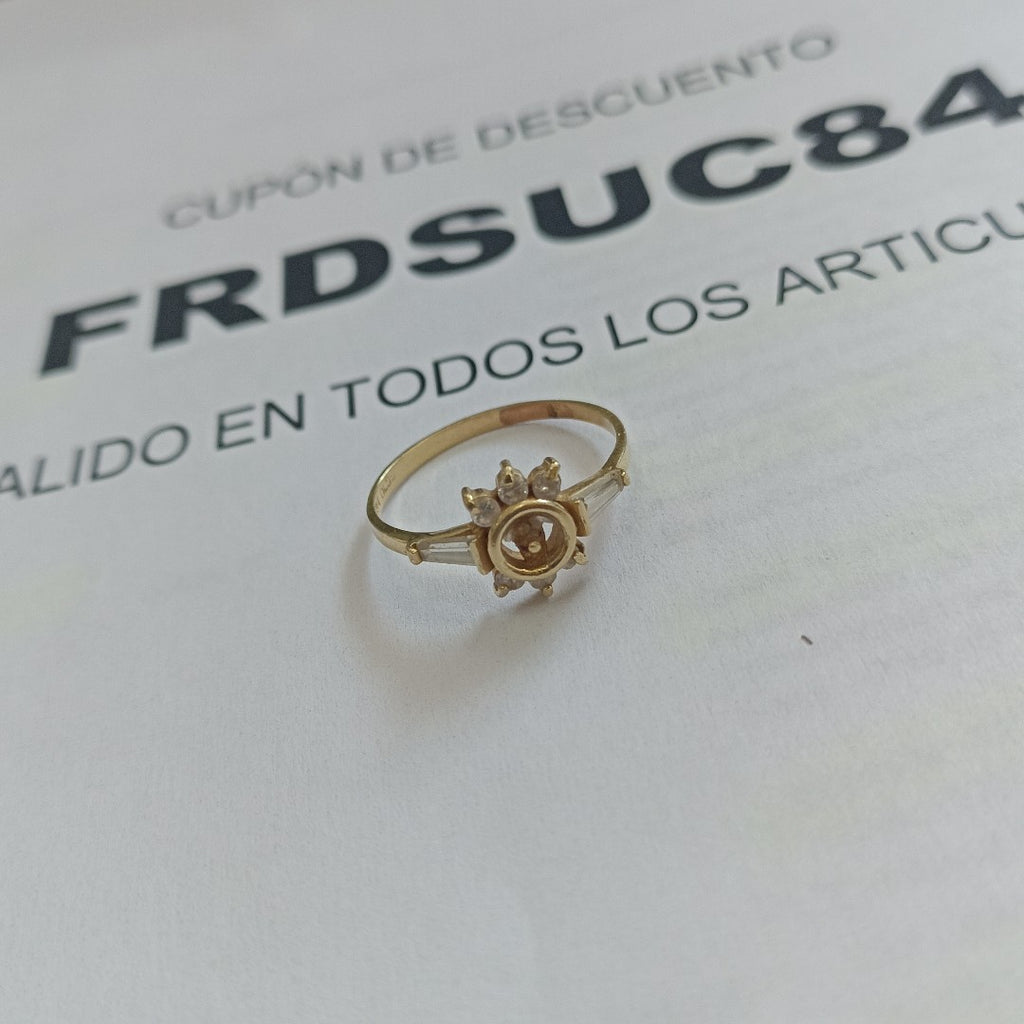 ANILLO ORO 14 K 2,00 GRMS (SEMINUEVO)