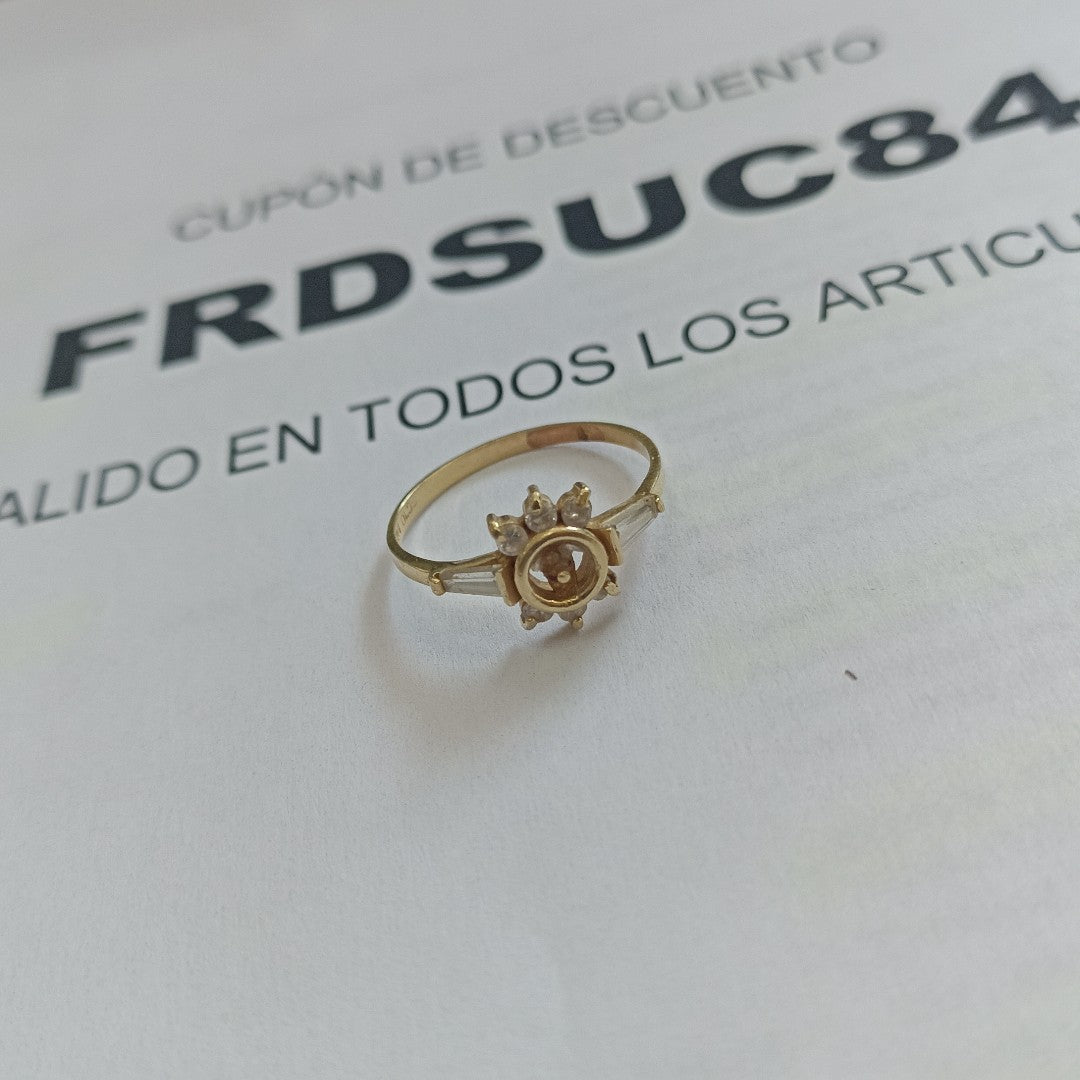 ANILLO ORO 14 K 2,00 GRMS (SEMINUEVO)