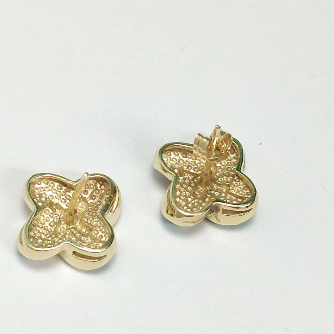 BROQUELES PAR ORO 14 K 6,30 GRMS (SEMINUEVO)