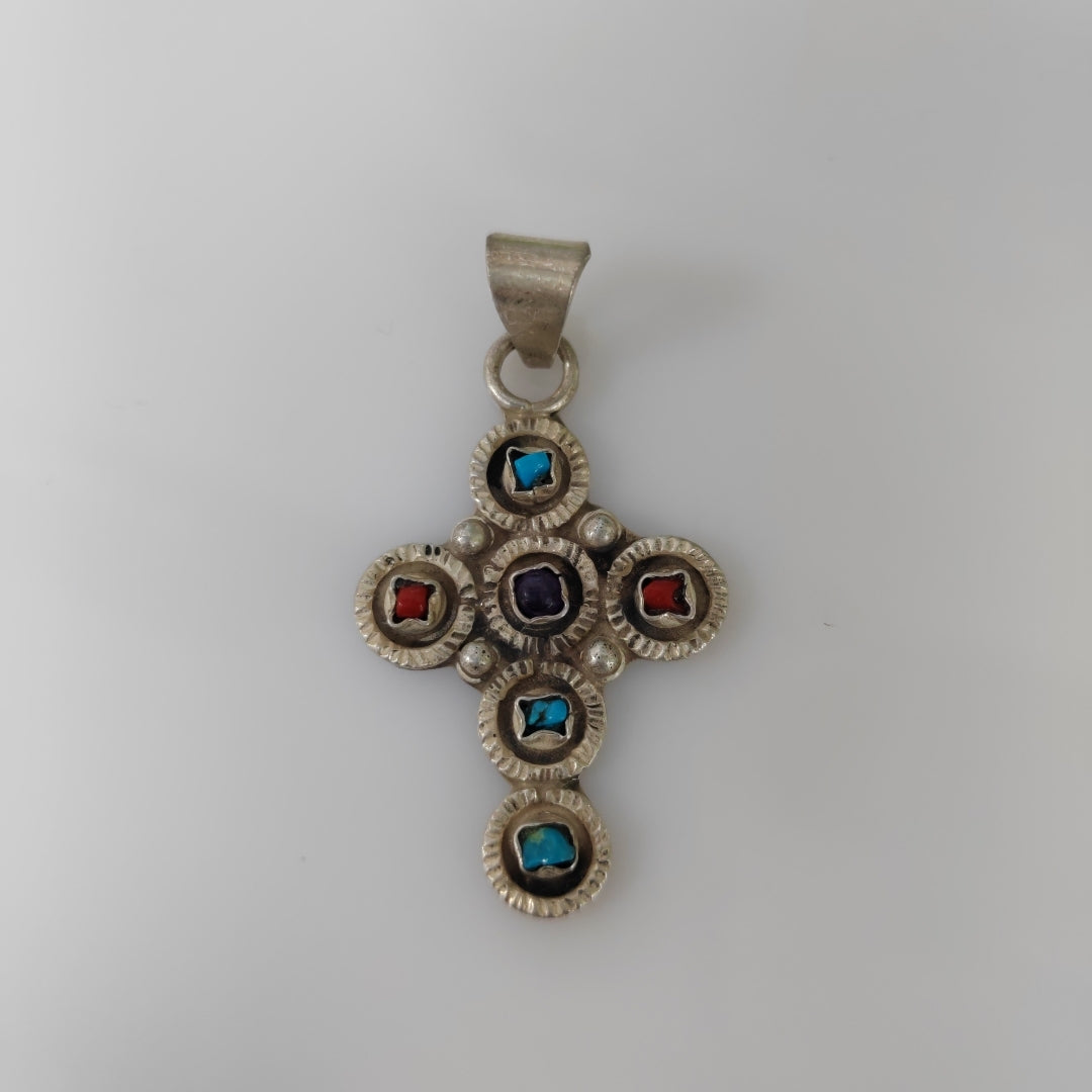 CRUZ, DIJE PLATA 9.6 GRMS (SEMINUEVO)