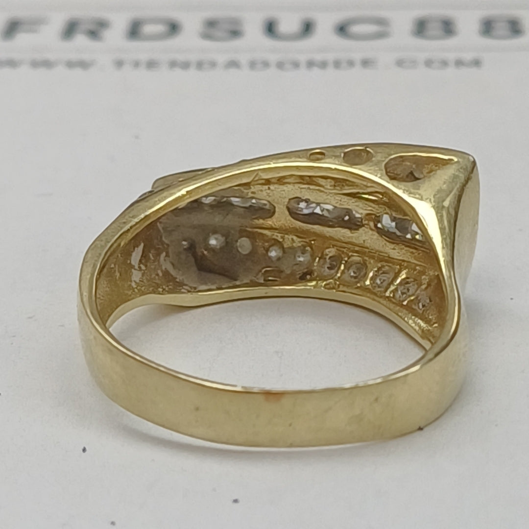 ANILLO ORO 14 K 5,20 GRMS (SEMINUEVO)