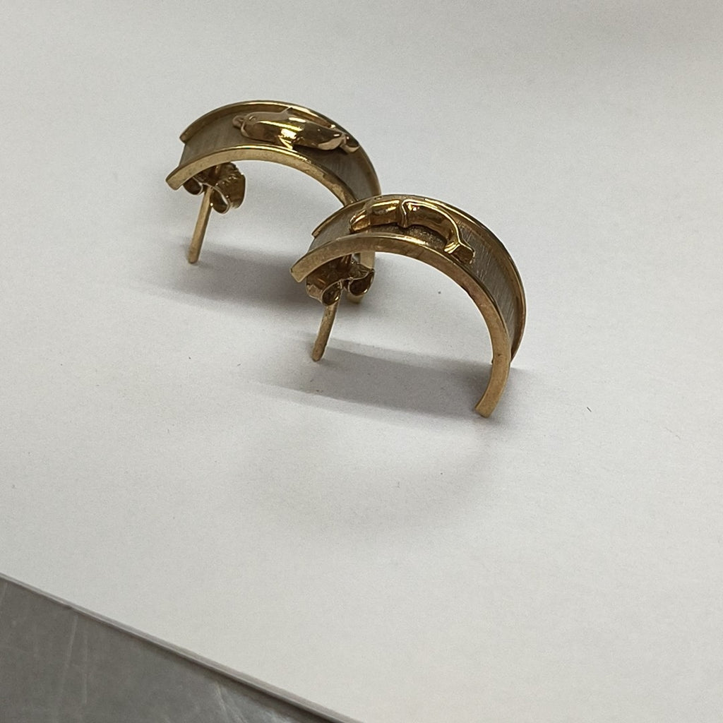 BROQUELES PAR ORO 14 K 4.2 GRMS (SEMINUEVO)