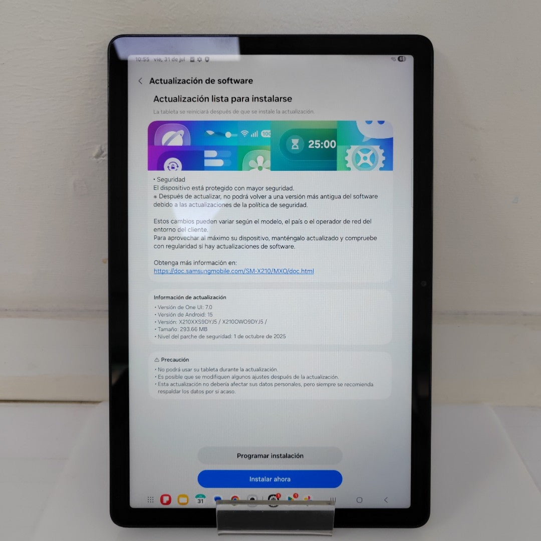 TABLETA SAMSUNG GALAXY TAB A9+ SM-X210 (2023) 128 GB 8 GB RAM (SEMINUEVO)