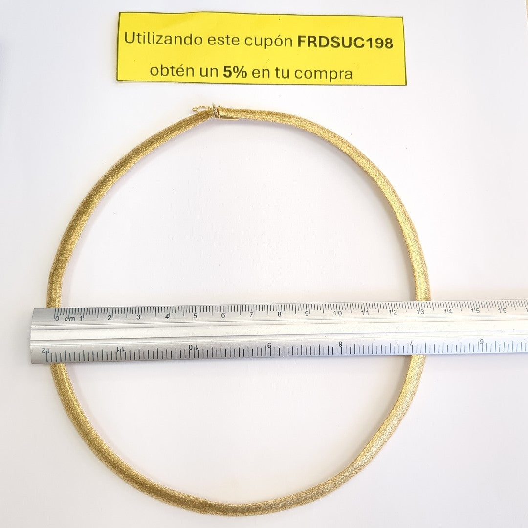 GARGANTILLA ORO 14 K 20,80 GRMS (SEMINUEVO)