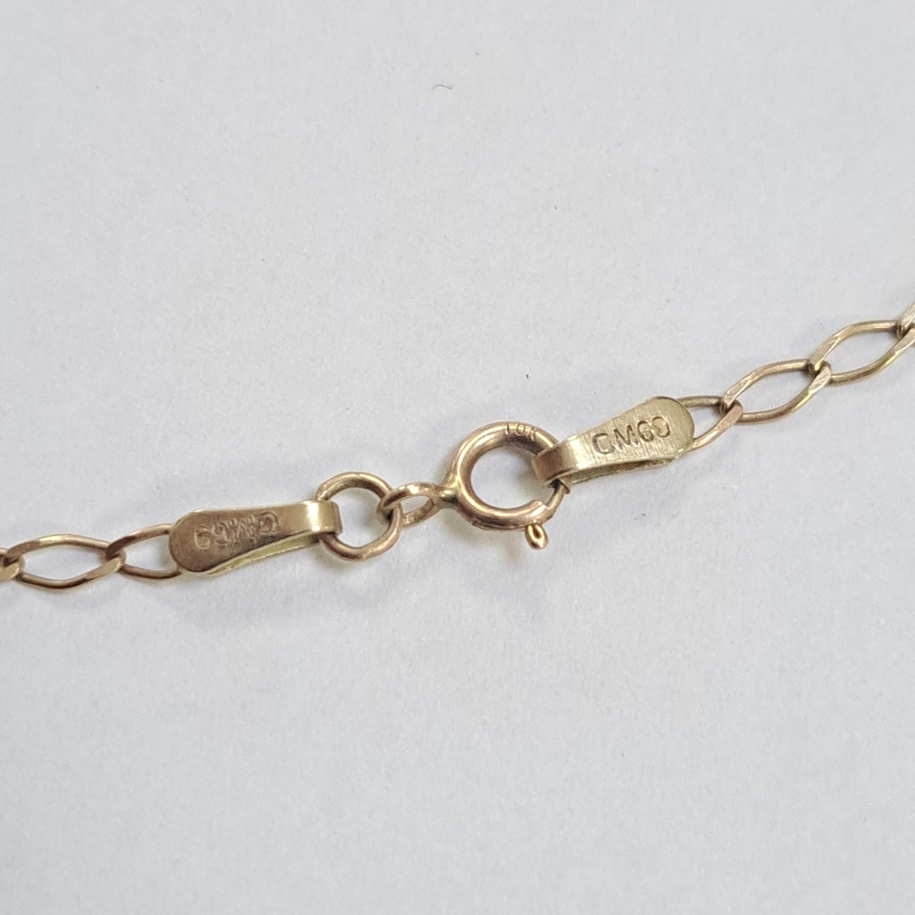 CADENA, DIJE ORO 10 K 3.2 GRMS (SEMINUEVO)