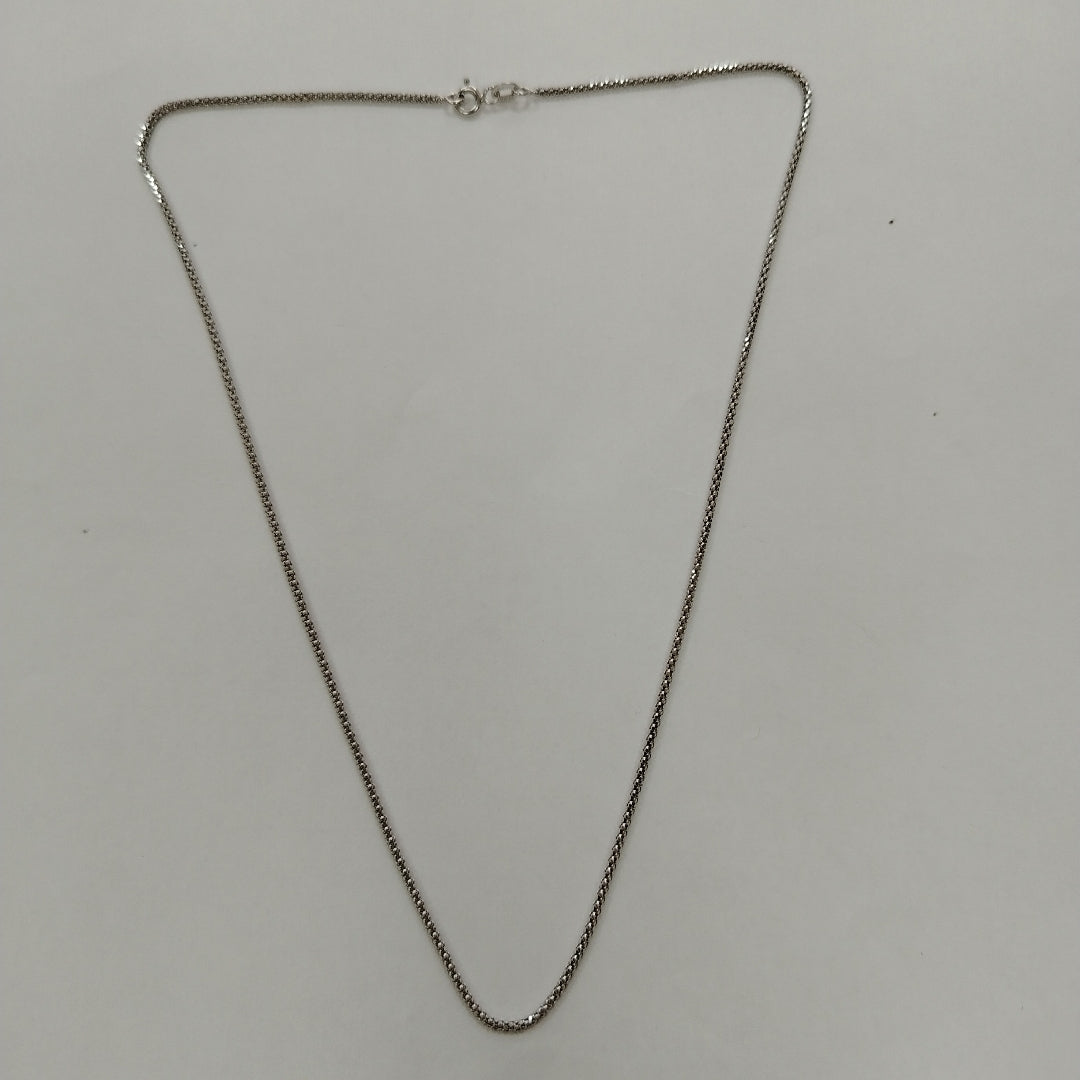 GARGANTILLA ORO BLANCO 14 K 3 GRMS (SEMINUEVO)