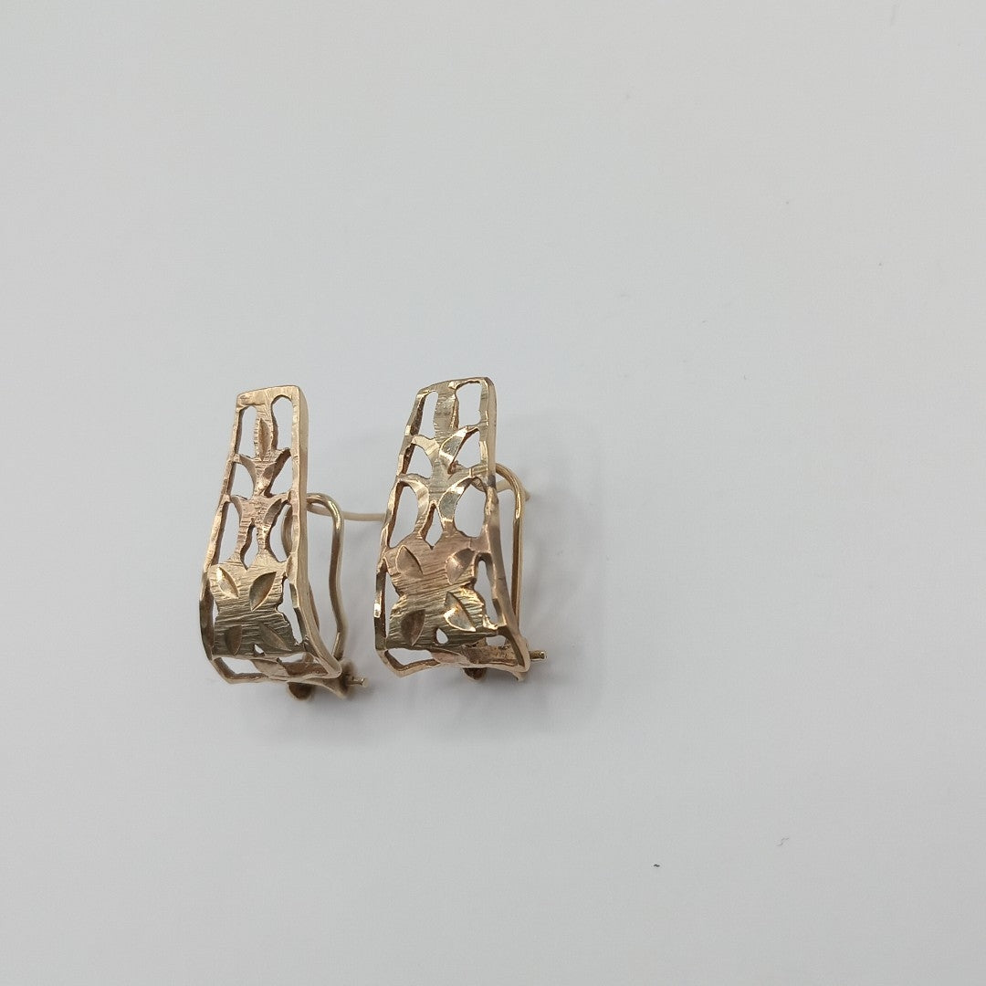 ARETES PAR ORO 10 K 1.9 GRMS (SEMINUEVO)