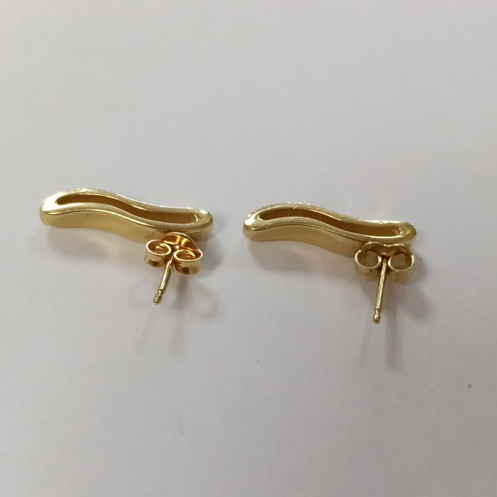 ARETES PAR ORO 14 K 3.4 GRMS (SEMINUEVO)