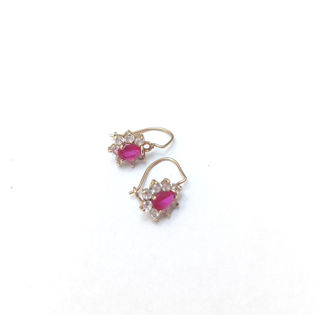 ARETES PAR ORO 10 K 1.8 GRMS (SEMINUEVO)