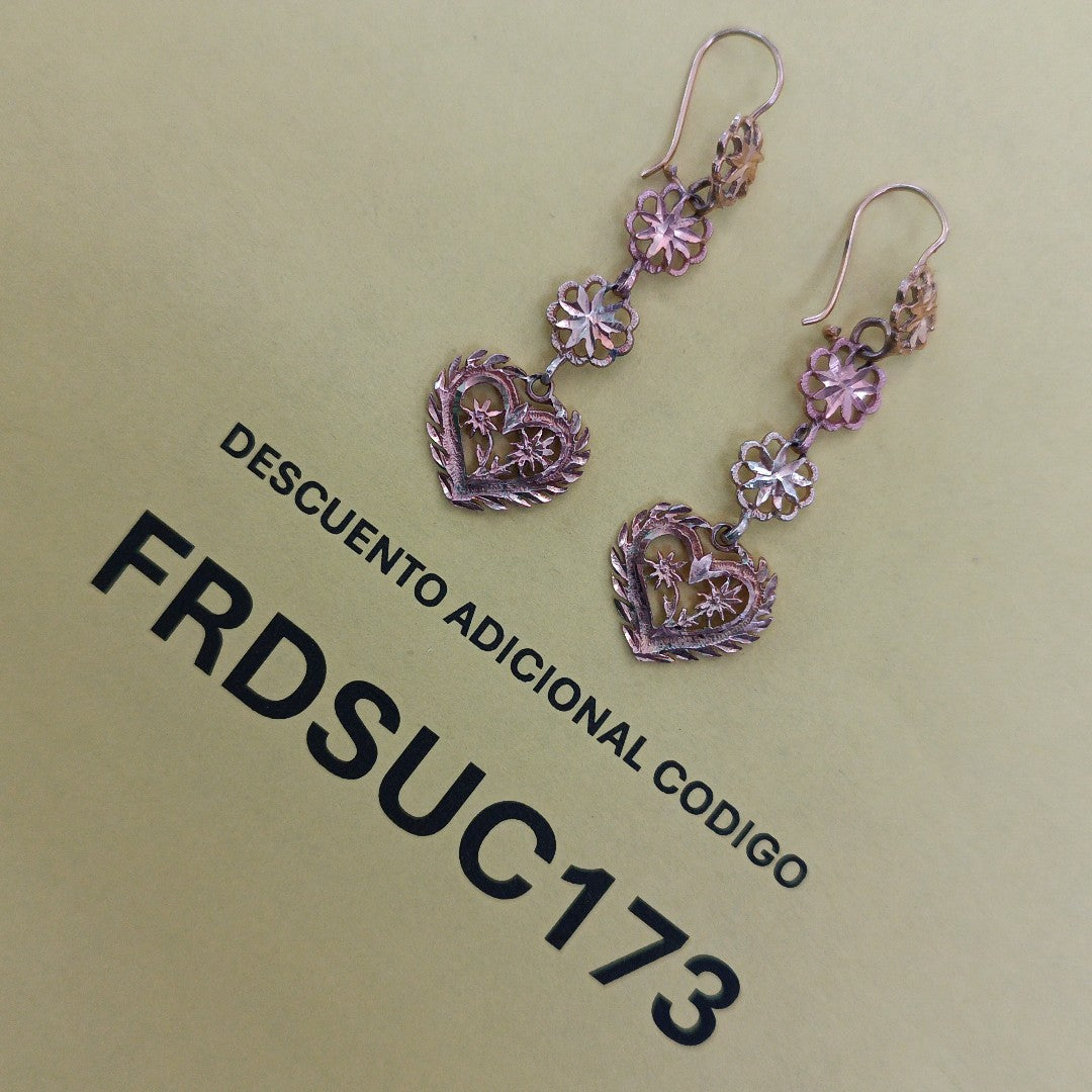 ARETES PAR ORO 8 K 3.7 GRMS (SEMINUEVO)