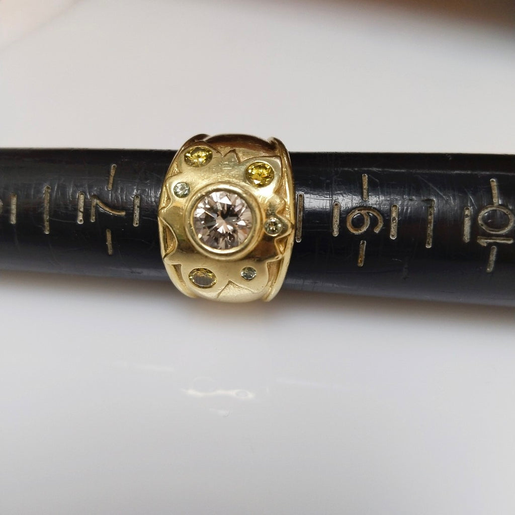 ANILLO ORO 18 K 18.2 GRMS (SEMINUEVO)