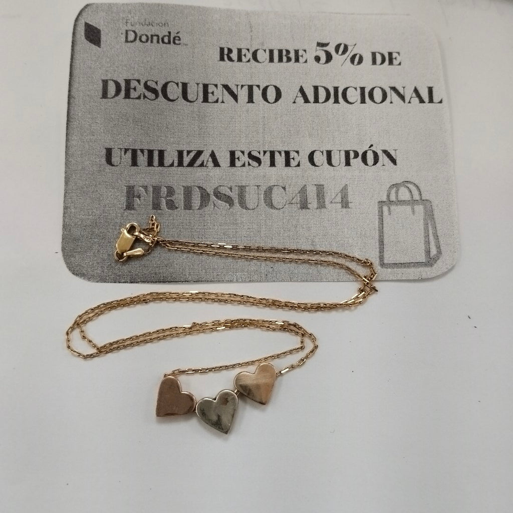 COLLAR ORO 10 K 2,10 GRMS (SEMINUEVO)