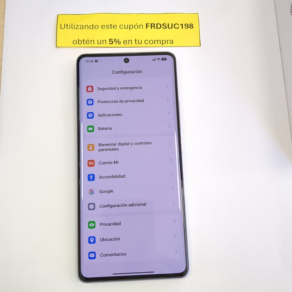 CELULAR XIAOMI REDMI NOTE 14 PRO 24116RACCG (2024) 256 GB 8 GB RAM (SEMINUEVO)