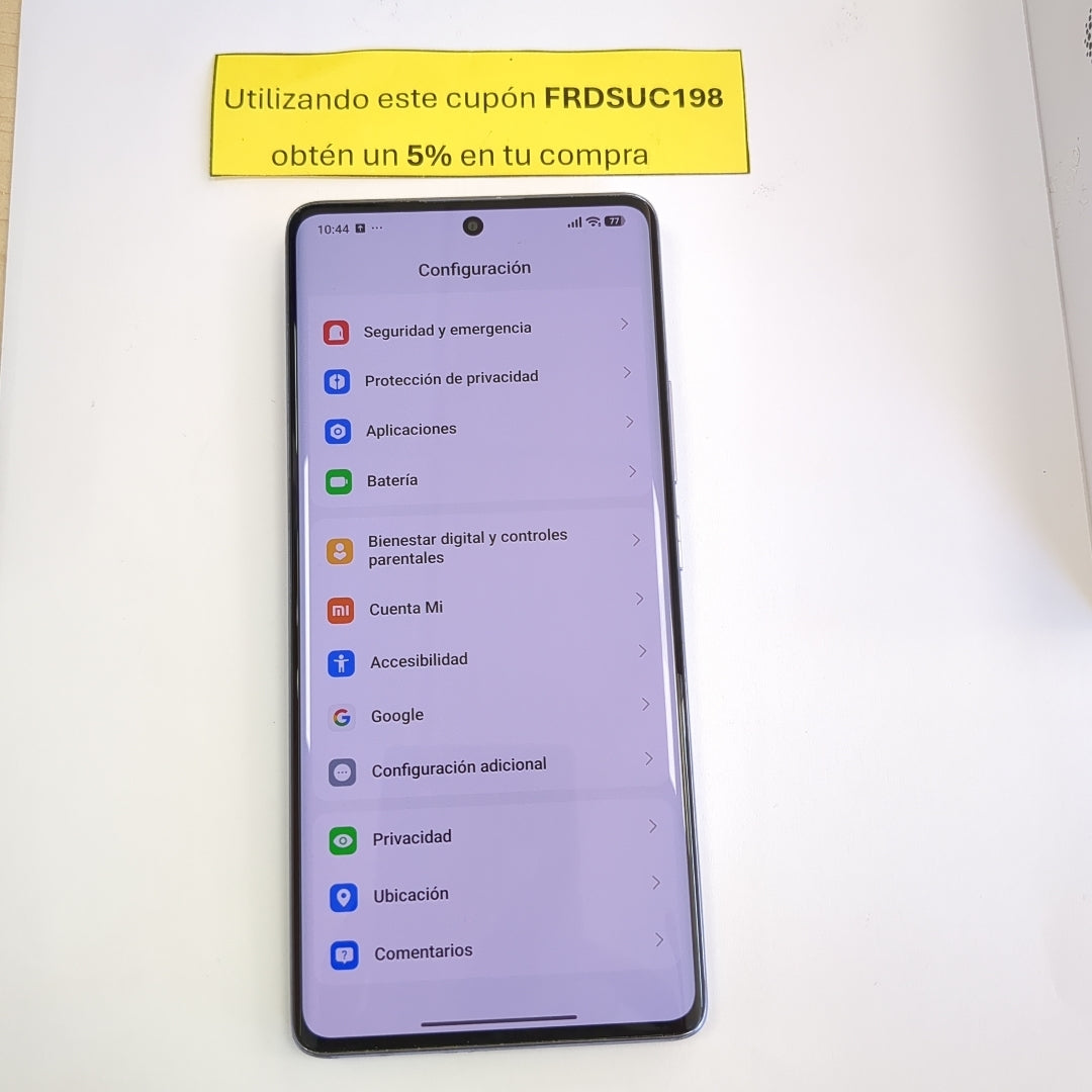 CELULAR XIAOMI REDMI NOTE 14 PRO 24116RACCG (2024) 256 GB 8 GB RAM (SEMINUEVO)