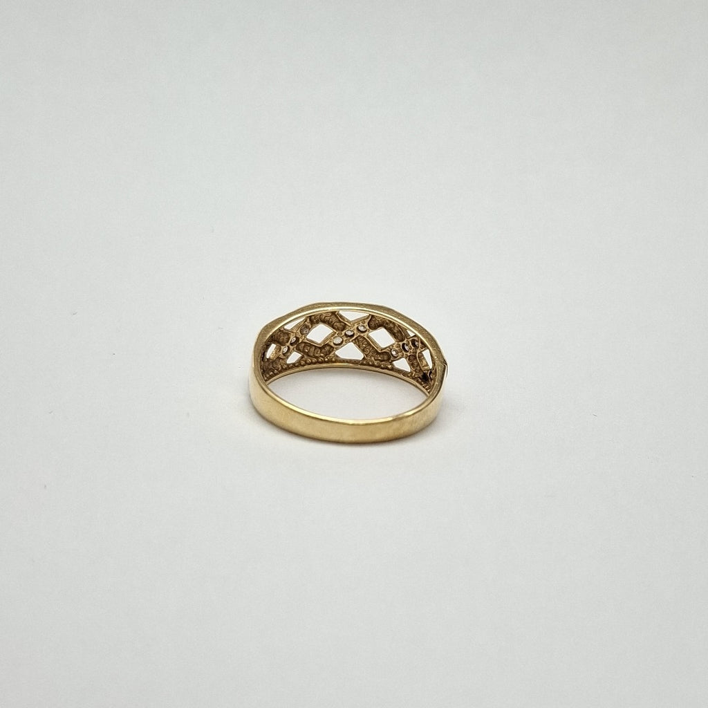 ANILLITO ORO COMBINADO 14 K 3,00 GRMS (SEMINUEVO)