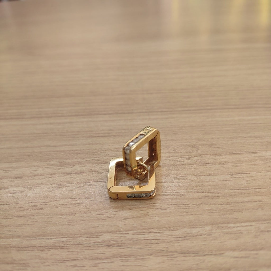 ARETES PAR ORO 14 K 4.8 GRMS (SEMINUEVO)