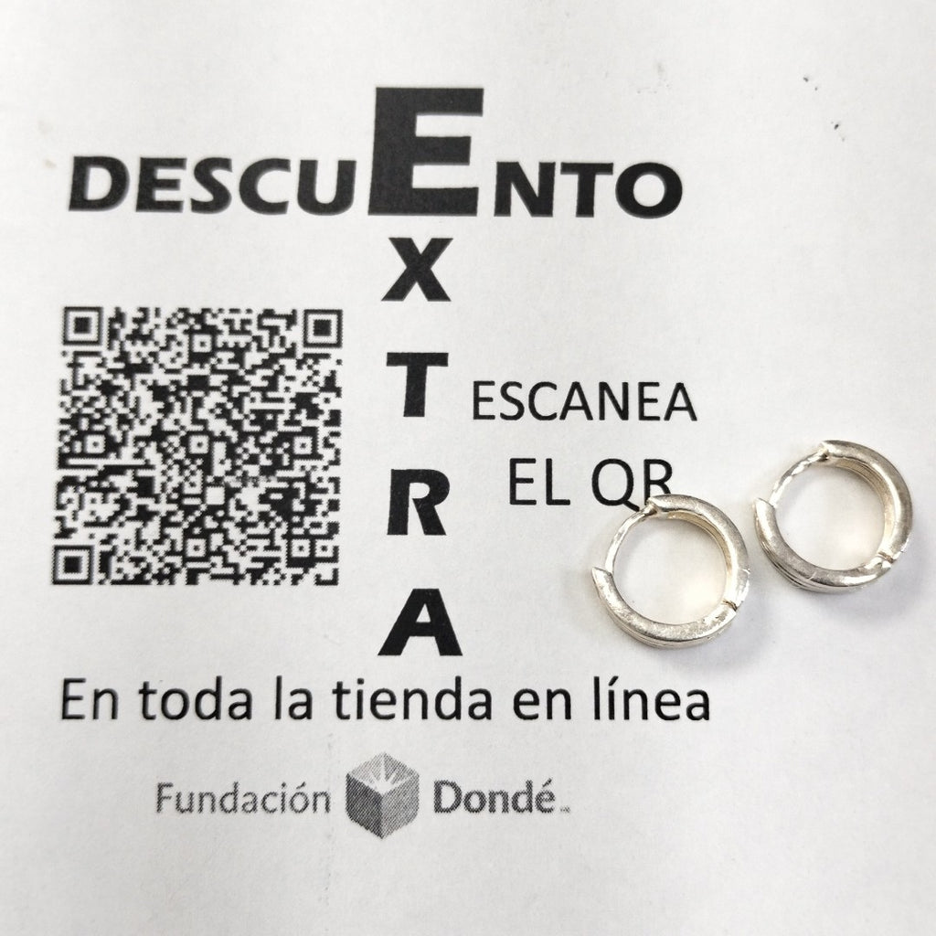 ARRACADAS PLATA .925 3.1 GR (NUEVO)