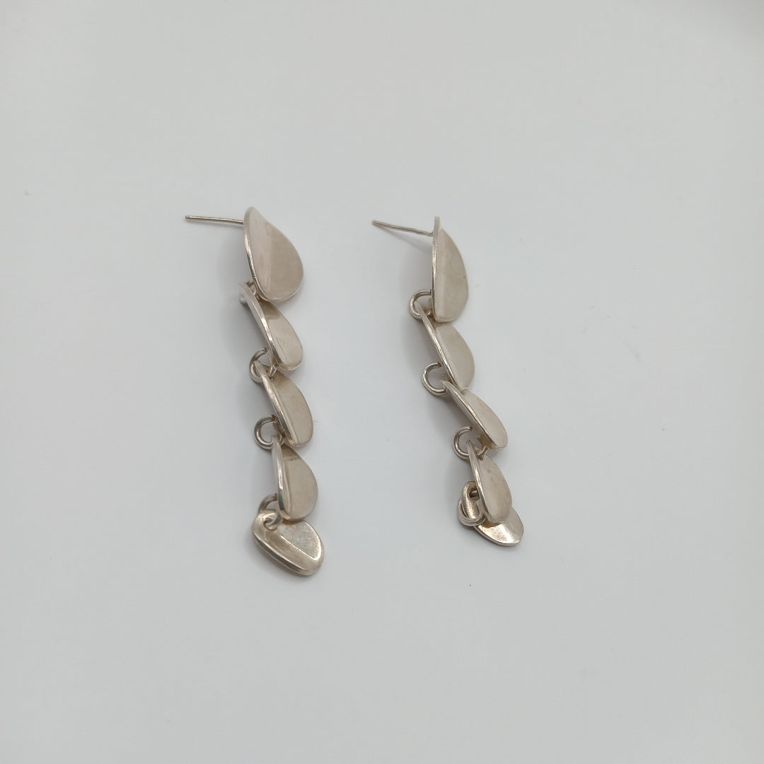 ARETES PAR PLATA 15,80 GRMS (SEMINUEVO)