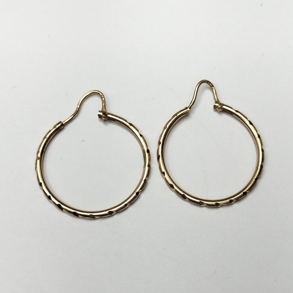 ARRACADAS PAR ORO 14 K 1,50 GRMS (SEMINUEVO)