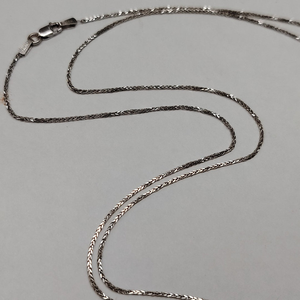 CADENA ORO BLANCO 14 K 2,50 GRMS (SEMINUEVO)