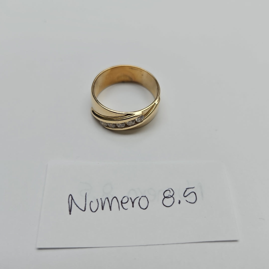ARGOLLA ORO 14 K 6.4 GRMS (SEMINUEVO)