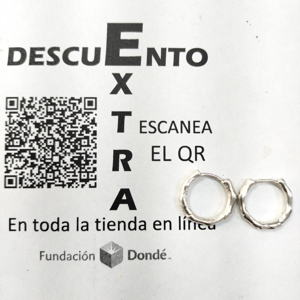 ARRACADAS ESPECIAL PLATA .925 2.9 GR (NUEVO)
