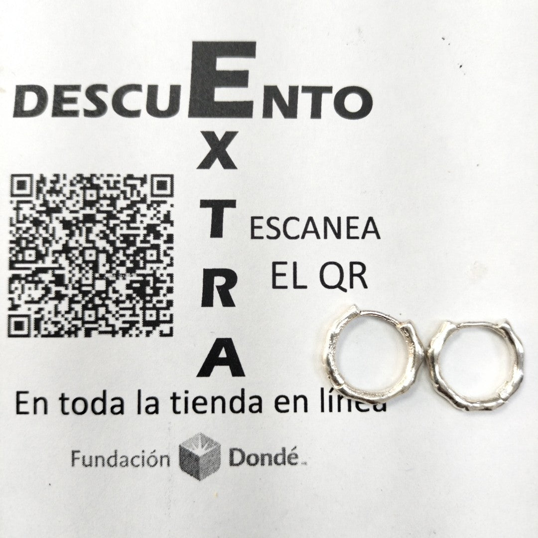 ARRACADAS ESPECIAL PLATA .925 2.9 GR (NUEVO)